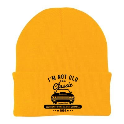 Year 1991 Car 31 Years Old Knit Cap Winter Beanie