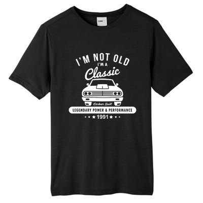 Year 1991 Car 31 Years Old Tall Fusion ChromaSoft Performance T-Shirt