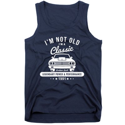 Year 1991 Car 31 Years Old Tank Top