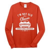 Year 1991 Car 31 Years Old Tall Long Sleeve T-Shirt