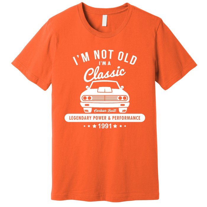 Year 1991 Car 31 Years Old Premium T-Shirt