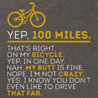 Yep 100 Miles Bike Cycling Humor Cyclist Bicycle Riding Love Cotton Canvas Backpack