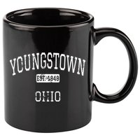 Youngstown 1848 Ohio 11oz C Handle Ceramic Mug