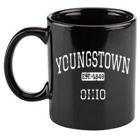Youngstown 1848 Ohio 11oz C Handle Ceramic Mug