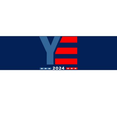 Ye 2024 For President Bumper Sticker