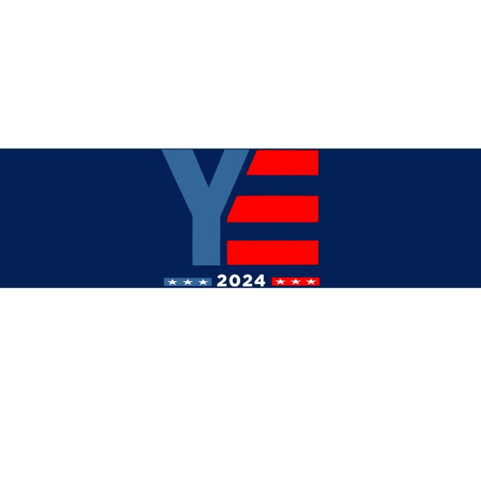 Ye 2024 For President Bumper Sticker