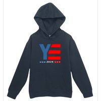 Ye 2024 For President Urban Pullover Hoodie