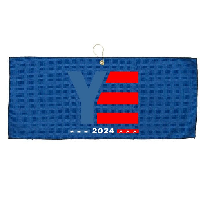 Ye 2024 For President Large Microfiber Waffle Golf Towel