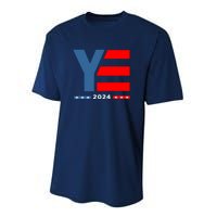 Ye 2024 For President Performance Sprint T-Shirt