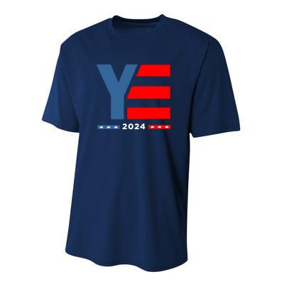 Ye 2024 For President Performance Sprint T-Shirt