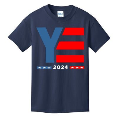 Ye 2024 For President Kids T-Shirt
