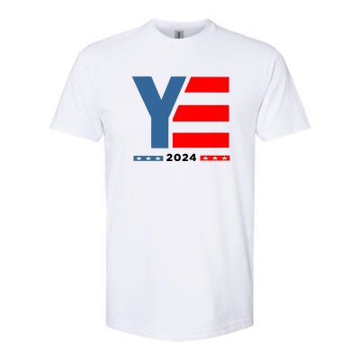 Ye 2024 For President Softstyle CVC T-Shirt