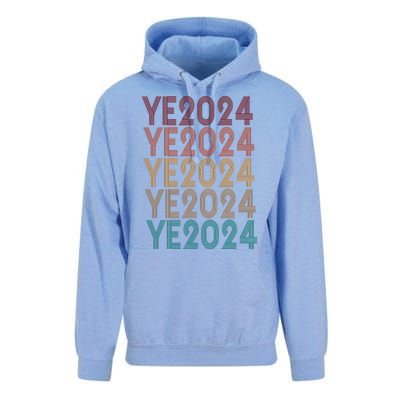 Ye 2024 Kanye For President Retro Unisex Surf Hoodie