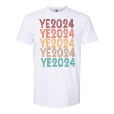 Ye 2024 Kanye For President Retro Softstyle CVC T-Shirt