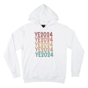 Ye 2024 Kanye For President Retro Hoodie