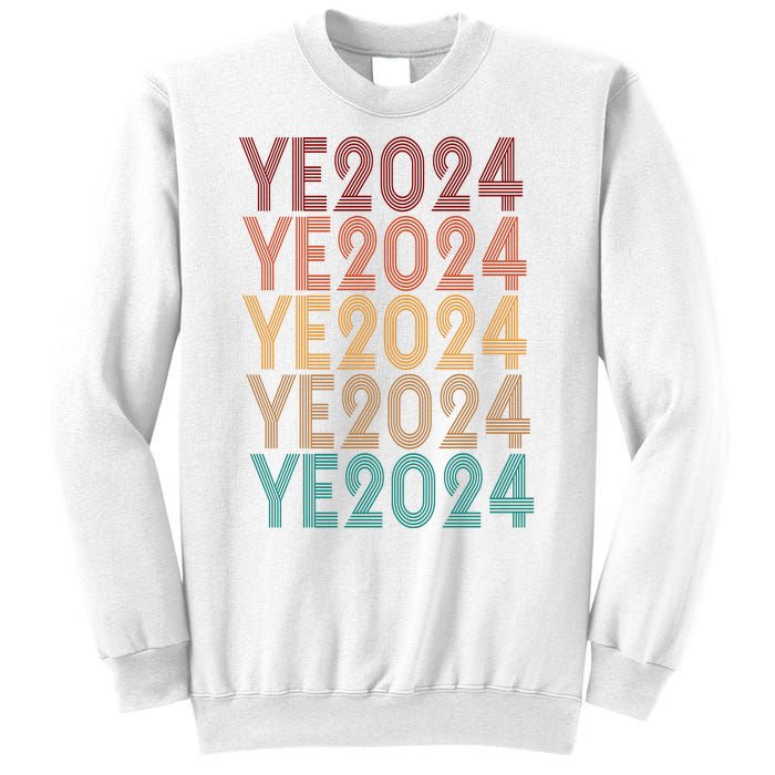 Ye 2024 Kanye For President Retro Sweatshirt