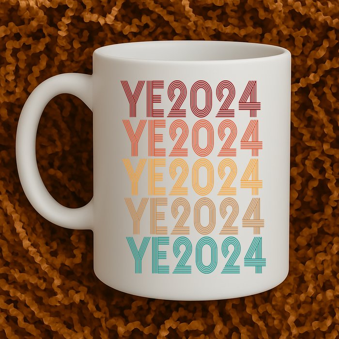 Ye 2024 Kanye For President Retro Mug