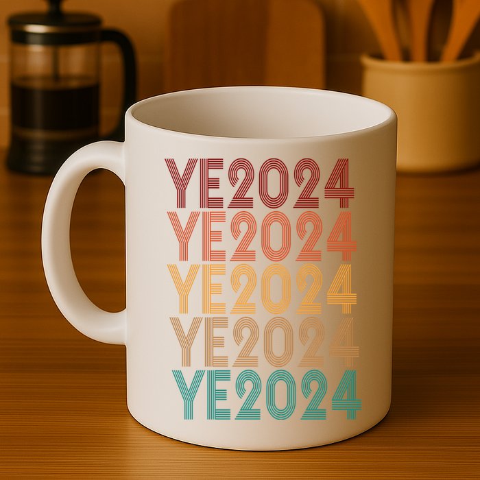 Ye 2024 Kanye For President Retro Mug