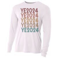 Ye 2024 Kanye For President Retro Cooling Performance Long Sleeve Crew