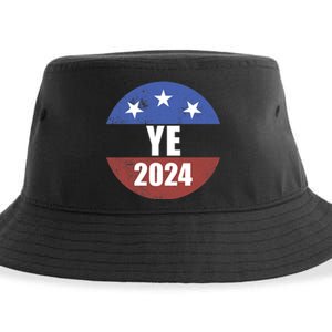 Ye 2024 Ye For President 2024 Ye 2024 Sustainable Bucket Hat