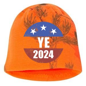 Ye 2024 Ye For President 2024 Ye 2024 Kati - Camo Knit Beanie