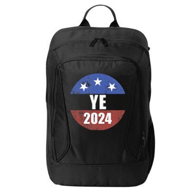 Ye 2024 Ye For President 2024 Ye 2024 City Backpack