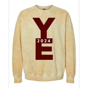 Ye 2024 Colorblast Crewneck Sweatshirt