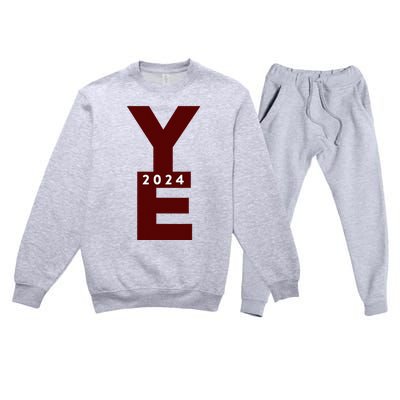 Ye 2024 Premium Crewneck Sweatsuit Set