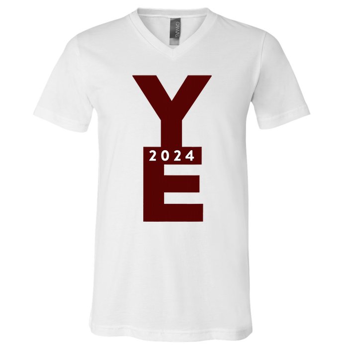 Ye 2024 V-Neck T-Shirt