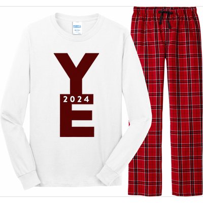 Ye 2024 Long Sleeve Pajama Set