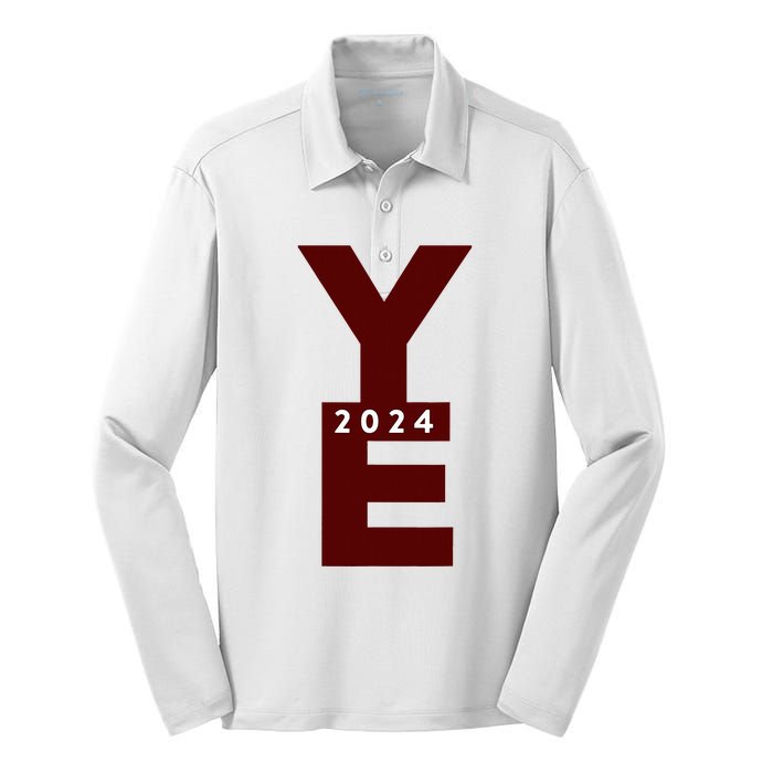 Ye 2024 Silk Touch Performance Long Sleeve Polo