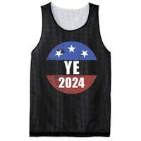 Ye 2024 Ye For President 2024 Ye 2024 Mesh Reversible Basketball Jersey Tank