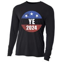 Ye 2024 Ye For President 2024 Ye 2024 Cooling Performance Long Sleeve Crew