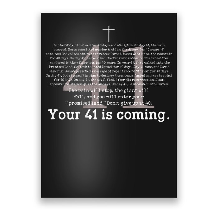 Your 41 Is Coming Poster