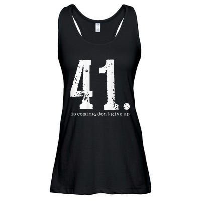 Your 41 Is Coming Ladies Essential Flowy Tank