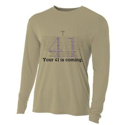 Your 41 Is Coming Cooling Performance Long Sleeve Crew