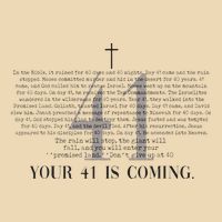 Your 41 Is Coming Christian Zip Tote Bag