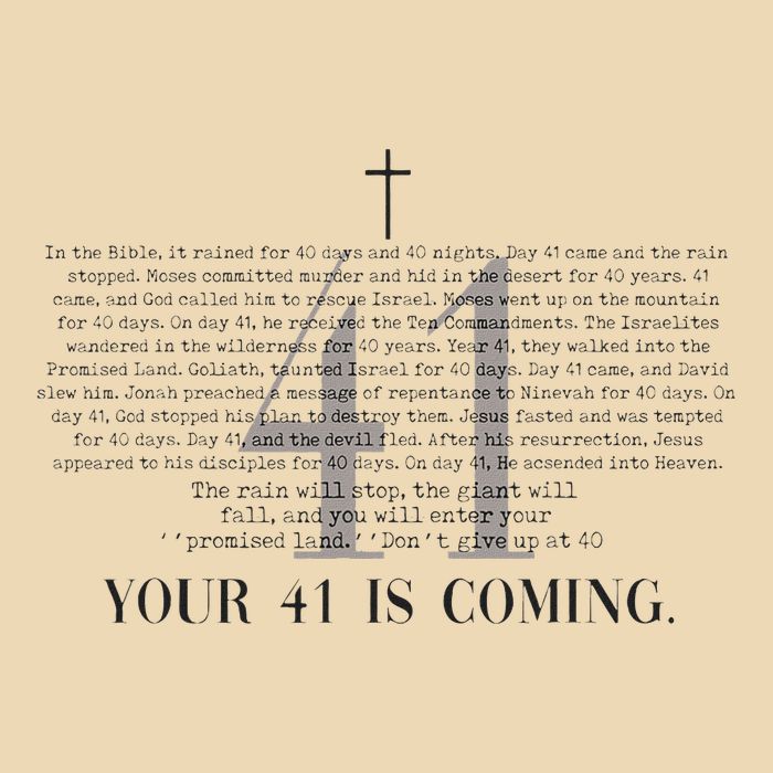 Your 41 Is Coming Christian Zip Tote Bag