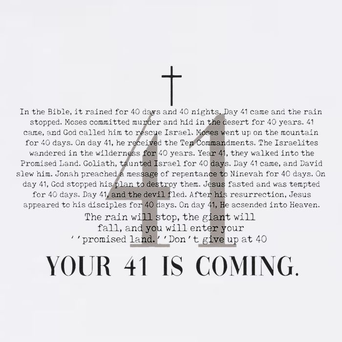 Your 41 Is Coming Christian Cool Comfort Performance Bucket Hat