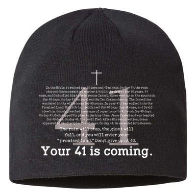 Your 41 Is Coming Sustainable Beanie