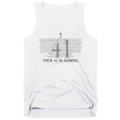 Your 41 Is Coming Christian Tank Top