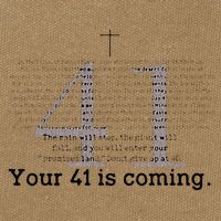 Your 41 Is Coming Cotton Canvas Backpack