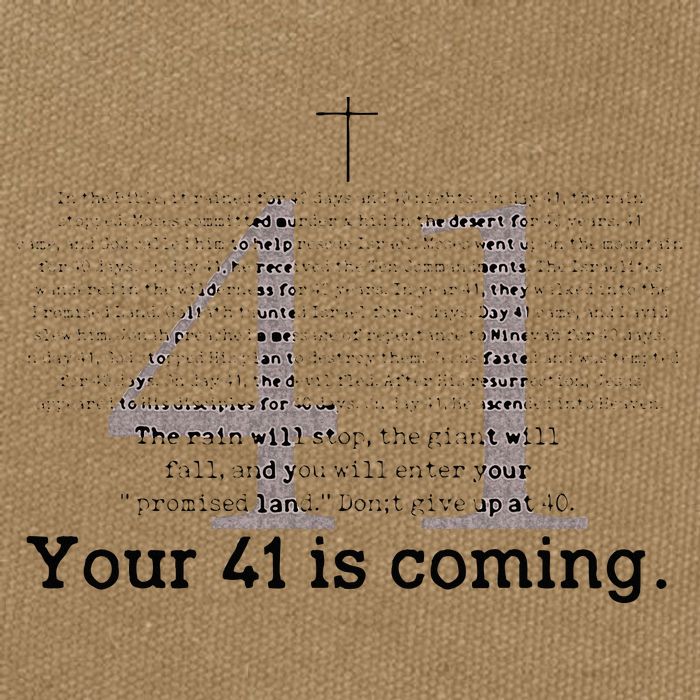 Your 41 Is Coming Cotton Canvas Backpack
