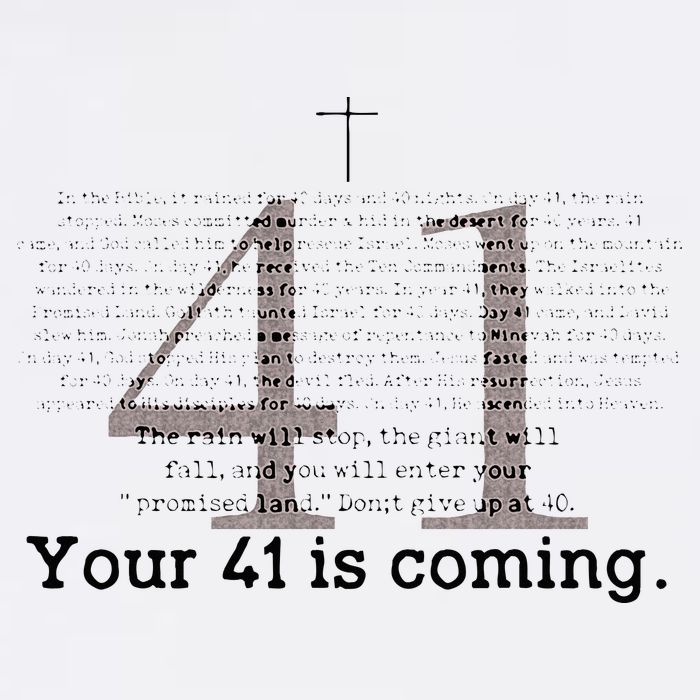 Your 41 Is Coming Cooling Performance Crew T-Shirt