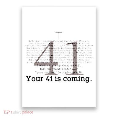 Your 41 Is Coming Poster