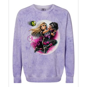 Yana 99 Softball Support Colorblast Crewneck Sweatshirt