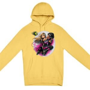 Yana 99 Softball Support Premium Pullover Hoodie