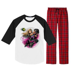 Yana 99 Softball Support Raglan Sleeve Pajama Set