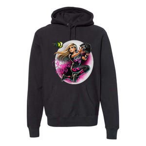 Yana 99 Softball Support Premium Hoodie