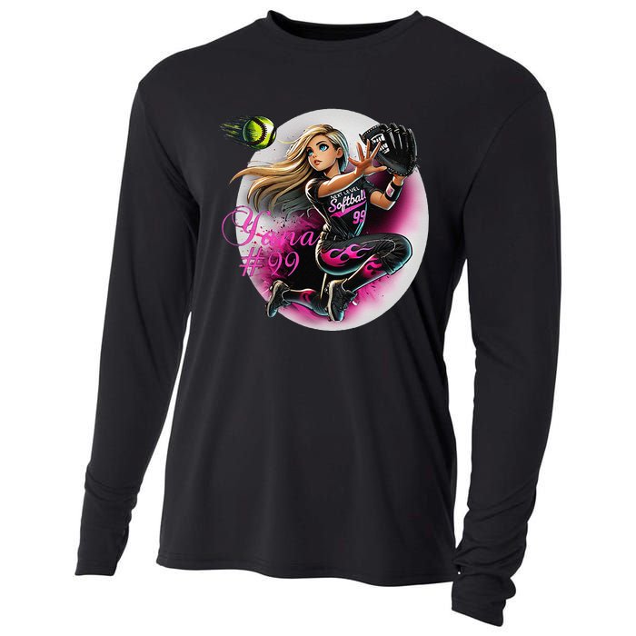 Yana 99 Softball Support Cooling Performance Long Sleeve Crew